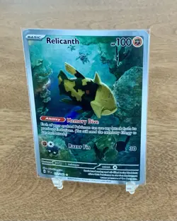 Carte Pokemon Temporal Forces Relicanth Illustration Rare 173/162 - Image 1