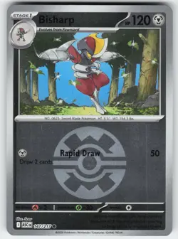 Bisharp (Quick Ball) 147/217 Common Ascended Heroes Pokemon Reverse Holo NM - Image 1