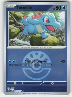 Totodile (Friend Ball) 041/217 Common Ascended Heroes Pokemon Reverse Holo NM - Image 1