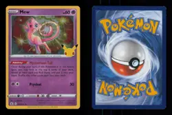 HOLO MEW RARE HOLO 011/025 LP POKEMON - Image 3