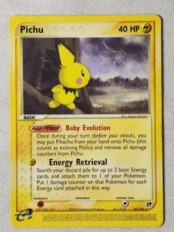 Played (LP) Pichu - Non-Holo #20 Sandstorm Pokemon TCG - Image 1