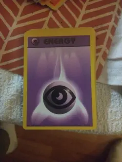 pokemon cards Energy Card Flame Purple Collectable - Image 1