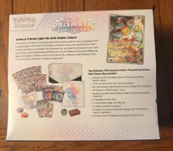 4 Pokemon TCG Prismatic Evolutions Elite Trainer Box 9 Booster Packs Promo Eevee - Image 2