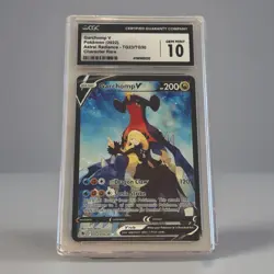 GARCHOMP V - CGC: GEM MINT 10- TG23/TG30 Pokemon Astral Radiance Character Rare - Image 1