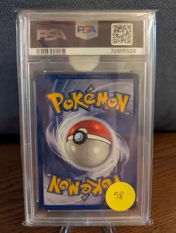 1999 POKEMON SPANISH 13 POLIWRATH-HOLO PSA 8 - Image 2