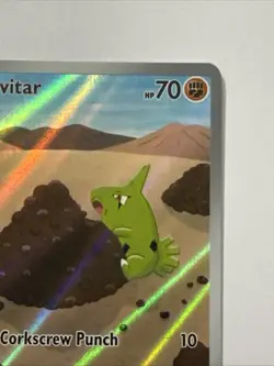 Pokemon Larvitar - 203/197 SV03: Obsidian Flames Illustration Rare NM - Image 3