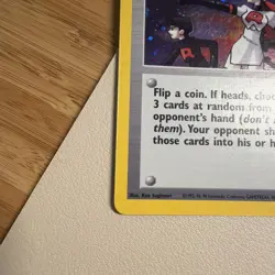 Pokemon TCG The Rocket's Trap 19/132 Holo Rare Gym Heroes 2000 WOTC VTG LP - Image 2