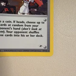 Pokemon TCG The Rocket's Trap 19/132 Holo Rare Gym Heroes 2000 WOTC VTG LP - Image 3