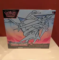 Pokemon TCG Chaos Rising Elite Trainer Box Pokemon Center New & Sealed - Image 1