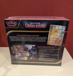 Pokemon TCG Chaos Rising Elite Trainer Box Pokemon Center New & Sealed - Image 2
