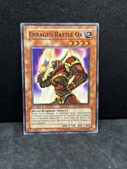 Yugioh Enraged Battle Ox DPKB-EN018 Common 1st Edition NM - Image 1
