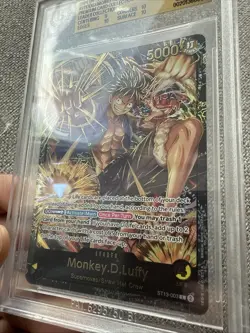 2022 One Piece Promos ST13-003 Monkey D Luffy Premium Leader Collection BGS 9.5 - Image 2
