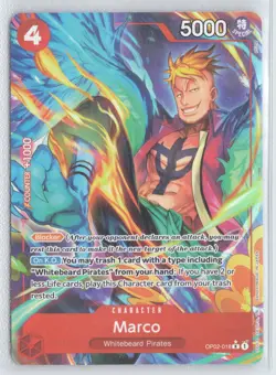 Marco (Alternate Art) OP02-018 Premium Booster -The Best- One Piece NM - Image 1
