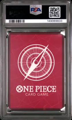 2025 ONE PIECE ST22-001 STARTER DECK ACE & NEWGATE B&W PARALLEL ALT ART PSA 10 - Image 2