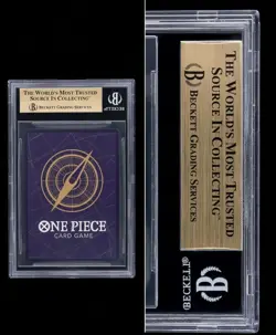 ONE PIECE 3RD ANNIVERSARY TREASURE CAMPAIGN #006 MONKEY D. LUFFY BGS 10 POP 8 - Image 2