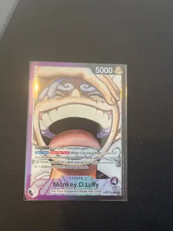 MONKEY D LUFFY - One Piece OP09-061 - AAL Alt Art Leader - Emperors in the New - Image 1
