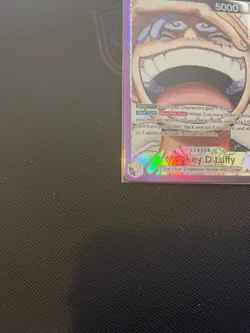 MONKEY D LUFFY - One Piece OP09-061 - AAL Alt Art Leader - Emperors in the New - Image 4