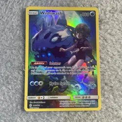 Wishiwashi & Lana 240/236 Cosmic Eclipse NM Trainer Secret Rare Pokemon Card - Image 1