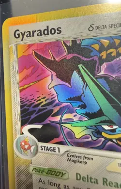 Pokemon Gyarados Holo Delta Species Ex Holo Phantoms Card 8/110 - Image 2