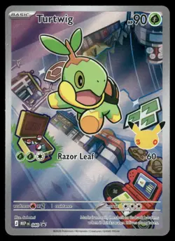 Pokemon Cards Turtwig 040 Mega Evolution Promo NM *3 - Image 1
