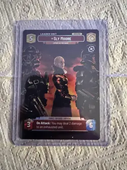 Sly Moore Leader Unit 1034 Star Wars Unlimited Card English Standard - Image 2