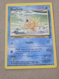 Magicarp Pokemon Card Base Set 35/102 - Uncommon - Image 1