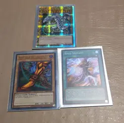 Konami Yu-Gi-Oh! CCG Holo Card Lot 2020 Blue-Eyes, Forbidden One, Soul Servant - Image 1