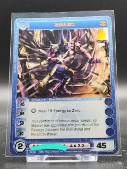 Chaotic Card : Zalic Dawn Of Perim Dop First Edition Rare Creature - Image 1