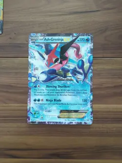 Ash-Greninja EX - (XY Black Star Promos) XY133 JUMBO Cards Holo LP - Image 1
