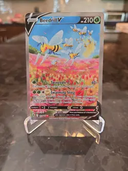 Pokemon Beedrill v Alt Art 161/189 Astral Radiance Card Mint Condition - Image 1