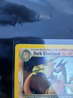 *clean* Dark Charizard 4/82 Team Rocket Holo Pokemon Card ~ LP/MP - Image 4