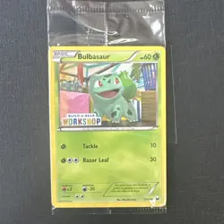 Sealed Build a Bear Pokemon Card Workshop Bulbasaur Promo Trading 1/108 D22 - Image 1
