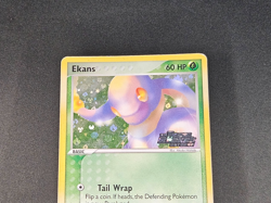 Pokemon TCG Ekans 55/109 Team Rocket Returns Holo Vintage Card English Stamped - Image 2