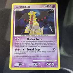Giratina Holo Rare Legends Awakened 4/146 Basic HP100 Pokemon Card LP Condition - Image 1