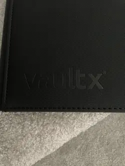 Vault X 9 Pocket Trading Card Zip Binder for 360 Cards Premium Exo-Tec TCG Black - Image 2