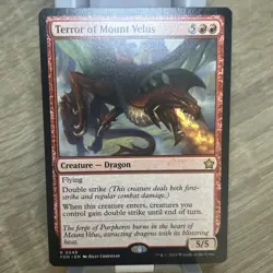 MTG Terror of Mount Velus - Foundations (FDN) R 0549 - Image 1