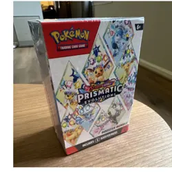 Pokemon TCG Scarlet & Violet Prismatic Evolutions Booster Bundle 6 Packs sealed - Image 1