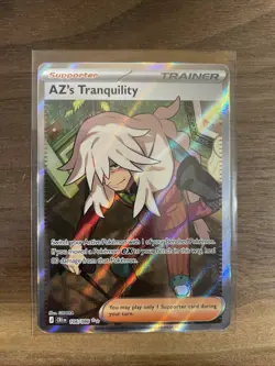 AZ's Tranquility Trainer-Supporter Full Art 106/086 Chaos Rising English NM - Image 1