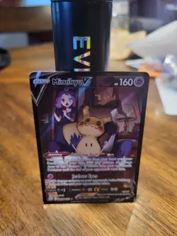 Pokemon TCG Mimikyu v TG16/TG30 Brilliant Stars LIGHTLY PLAYED-NEAR MINT - Image 3
