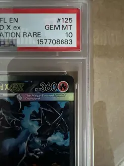 MEGA CHARIZARD X EX Graded PSA 10 / 2025 POKEMON SPECIAL ILLUSTRATION RARE #125 - Image 4