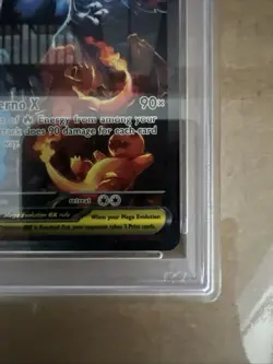 MEGA CHARIZARD X EX Graded PSA 10 / 2025 POKEMON SPECIAL ILLUSTRATION RARE #125 - Image 5