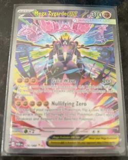 Pokemon TCG Mega Zygarde EX 120/088 SIR POR Full Art Rare Holo 310 HP - Image 2