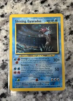 Pokemon Shining Gyarados Neo Revelation Secret Rare “double Holo” 65/64 - Image 1