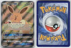 Eevee GX - SM233 Holo Promo Sun & Moon Promo Pokemon Holo MP - Image 3