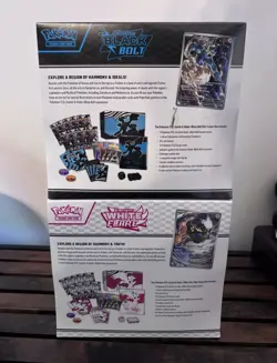 Pokemon TCG: Black Bolt - White Flare Elite Trainer Box - 1 of Each - Sealed NEW - Image 5