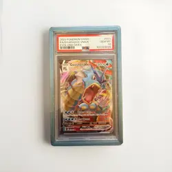 2021 POKEMON SWORD & SHIELD EVOLVING SKIES #029 FULL ART/GYARADOS VMAX PSA 10 - Image 1