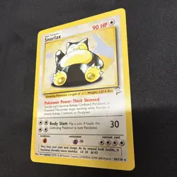 SNORLAX 30/130 RARE BASE SET 2 POKEMON WOTC VINTAGE - Image 3