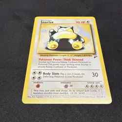 SNORLAX 30/130 RARE BASE SET 2 POKEMON WOTC VINTAGE - Image 5