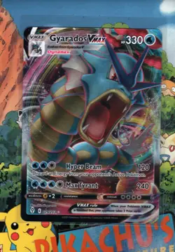 Pokemon TCG Gyarados VMAX Evolving Skies 029/203 Holo NM/M - Image 1