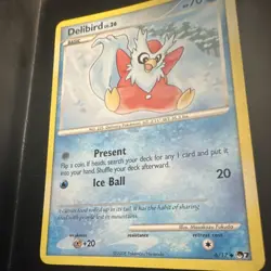 The Pokemon Company Pokemon TCG Delibird 006/017 POP Series 7 Regular Uncommon … - Image 3